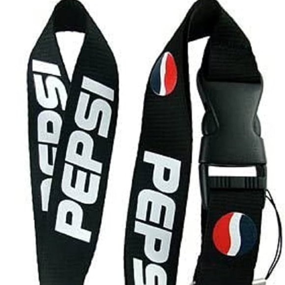 Universal Pepsi Lanyard Keychain ID Badge Holder - Picture 2 of 3